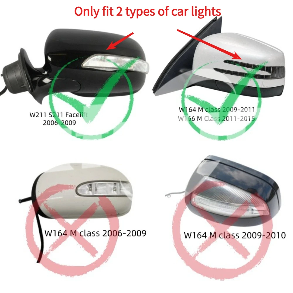 Left Right Wing Side Mirror Folding Motor For Mercedes Benz E M Class E320 E350 E500 W211 S211 W166 ML166 ML350 ML500 ML63