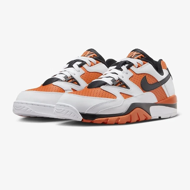 

Nike's New Shock-Absorbing and Wear-Resistant Men's Mid-Top Practical Basketball Shoes Air Cross Trainer 3 Low Smooth Leather Patchwork Sports Sneakers Classic Multi-Color Patchwork Comfortable Versatile Commuting Casual Sports Shoes Popular Basketball Sh