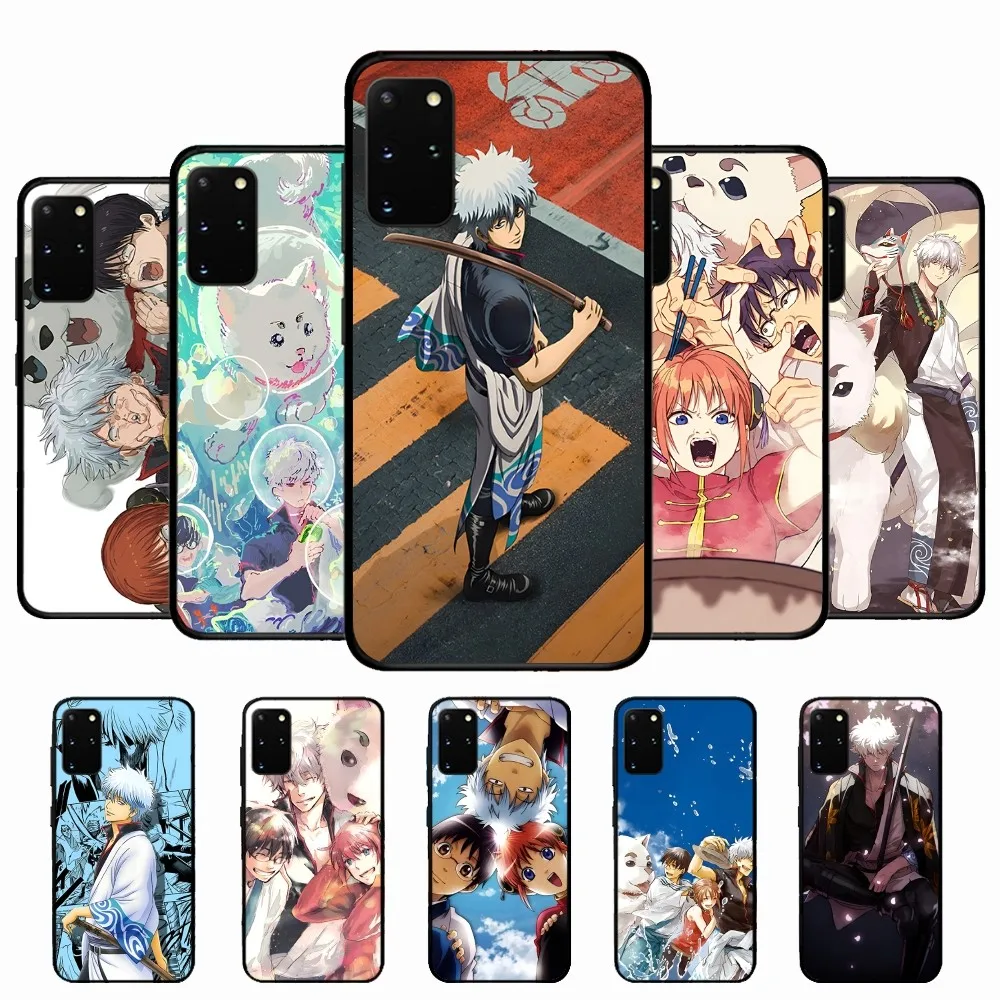 GINTAMA Anime art Phone Case For Samsung S 9 10 20 21 22 23 30 23 24 plus lite Ultra FE S10lite Fundas