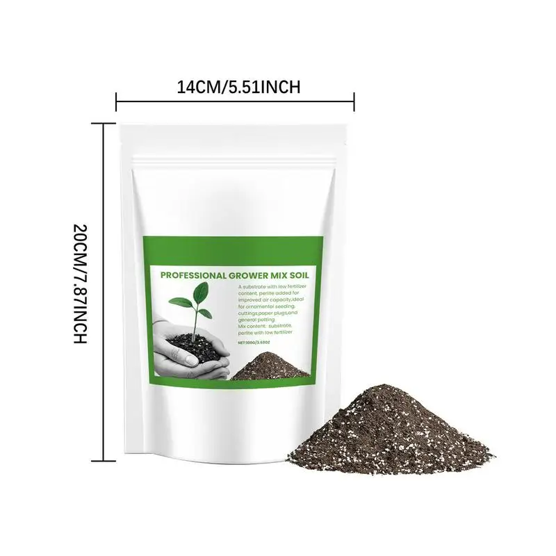 Succulent ดิน Potting ผสม Aerated ดินบอนไซแบบพกพาสวนอุปกรณ์ Orchid ปุ๋ยสําหรับ Houseplant Repotting บอนไซ