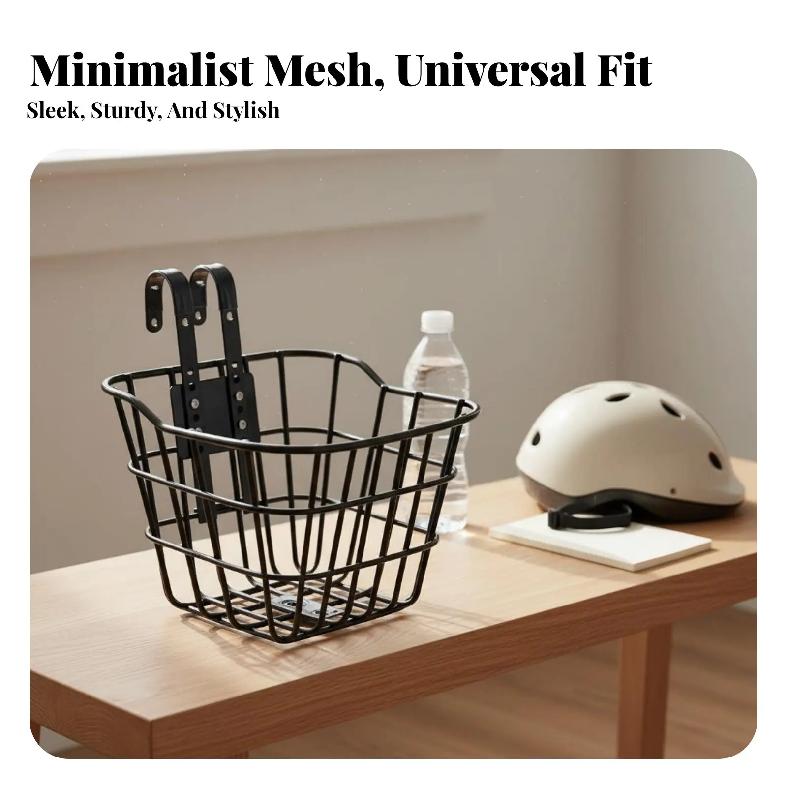 

Детская корзина для велосипеда, простая установка, корзина на руль для детей, прочная, выдерживающая большой вес, долговечная и долговечная в использовании.