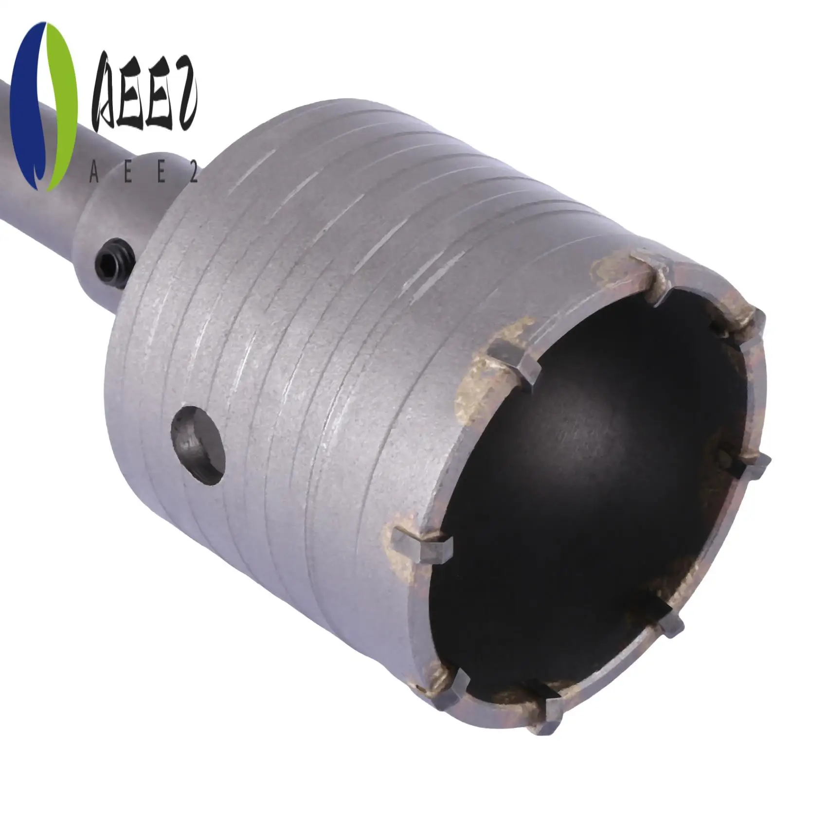 

AEE2-SDS Plus Shank Concrete Cement Stone 65Mm Wall Hole Saw Drill Bit 200Mm Rod Mark