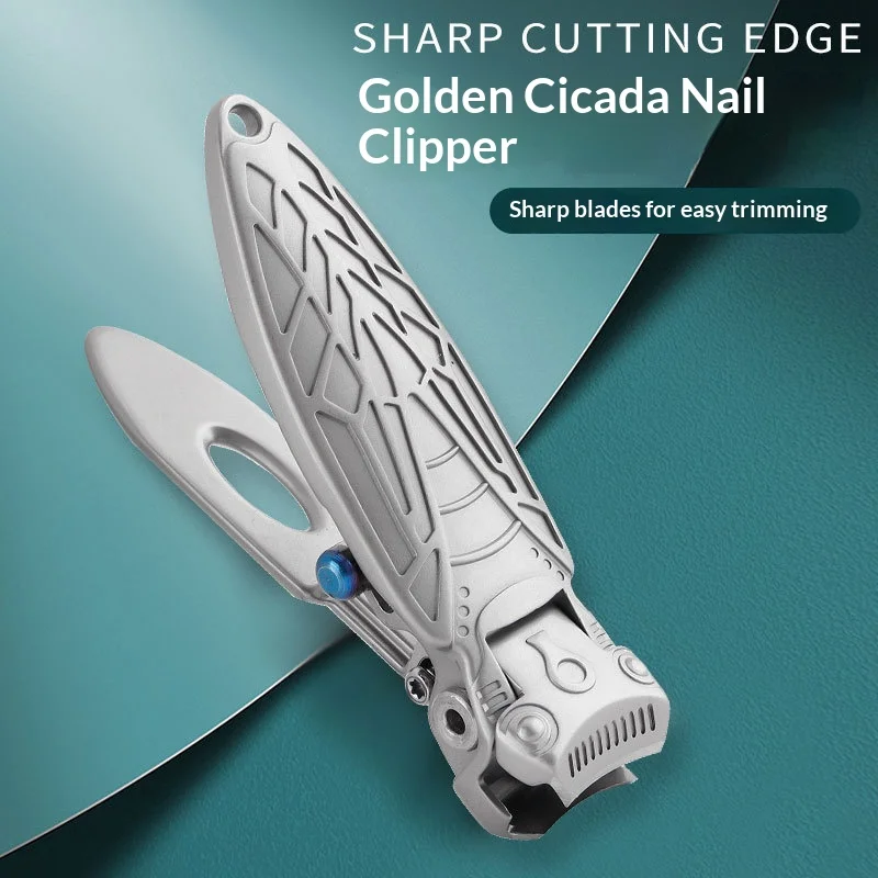 Stainless Steel Zen-Style Large Opening Nail Clippers Cross-Border Die-Cast Nail Clipper Set Nail Tweezers Manicure Tools