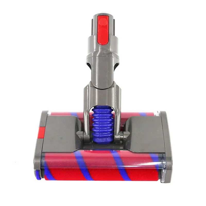 

Аксессуары для Dyson V7 V8 V10 V11: Мягкая велюровая роликовая насадка с двойной щеткой для всасывания