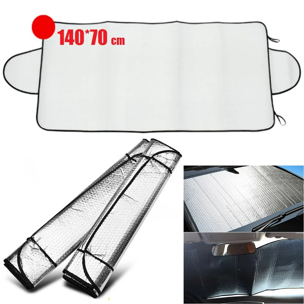 Foldable Car Sunshade Front Rear Window Curtain Snow Waterproof Protector Windshield Visor Cover Baby Retractable UV Protection