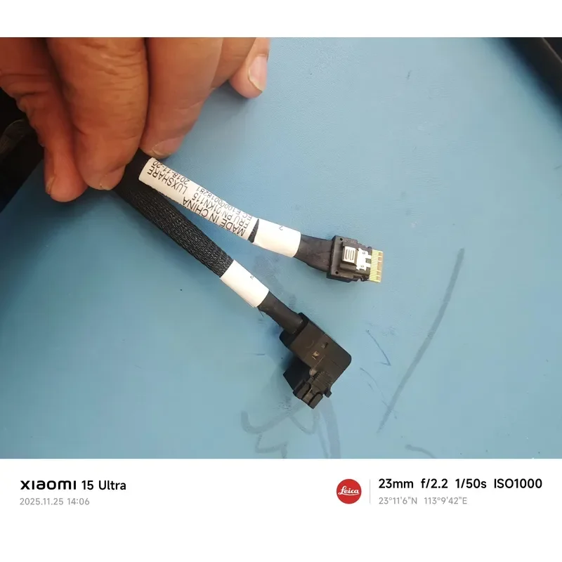for Lixun SAS SFF-8654 4i Straight 38P to Mini