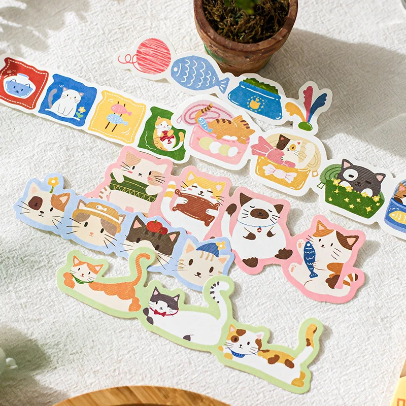 Kawaii Paper Idle Small Note Label Paper Message Note Paper Hand Account Material Decoration Base Mark Index Sticker Sticker