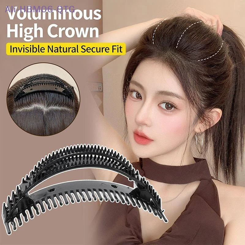 [New] Fluffy Hair Clip Invisible Hair Volume Increase Pads DIY Styling Insert HairPad Magic Bump Up Combs Hair Accessories