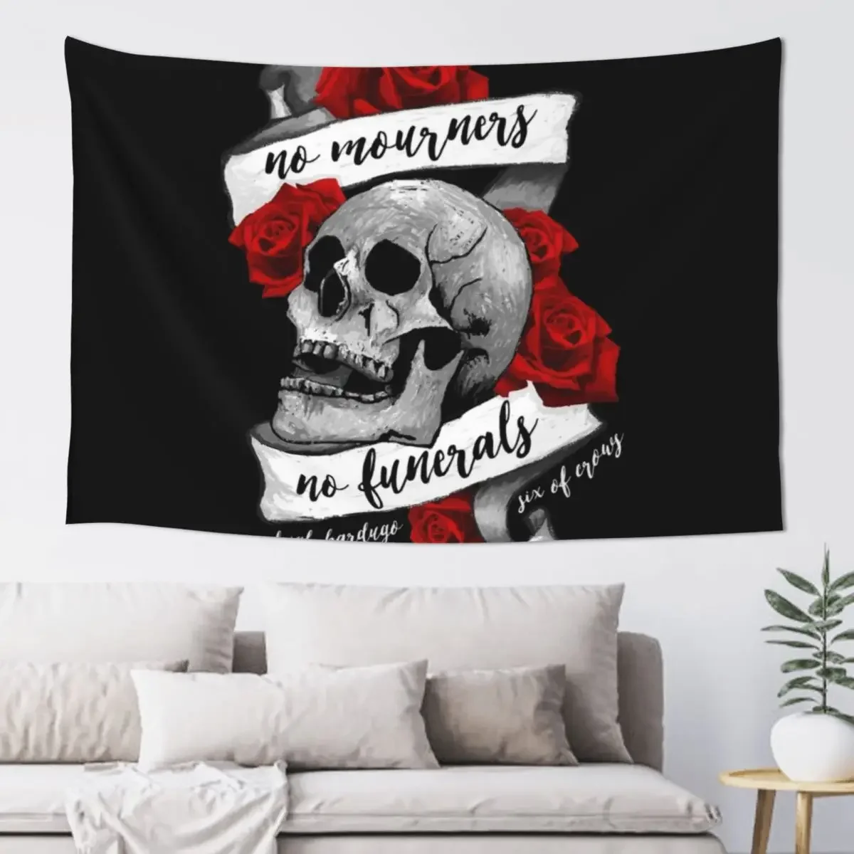 No Mourners No Funerals Tapestry Home Decor Accessories Bedroom Decoration Tapestry