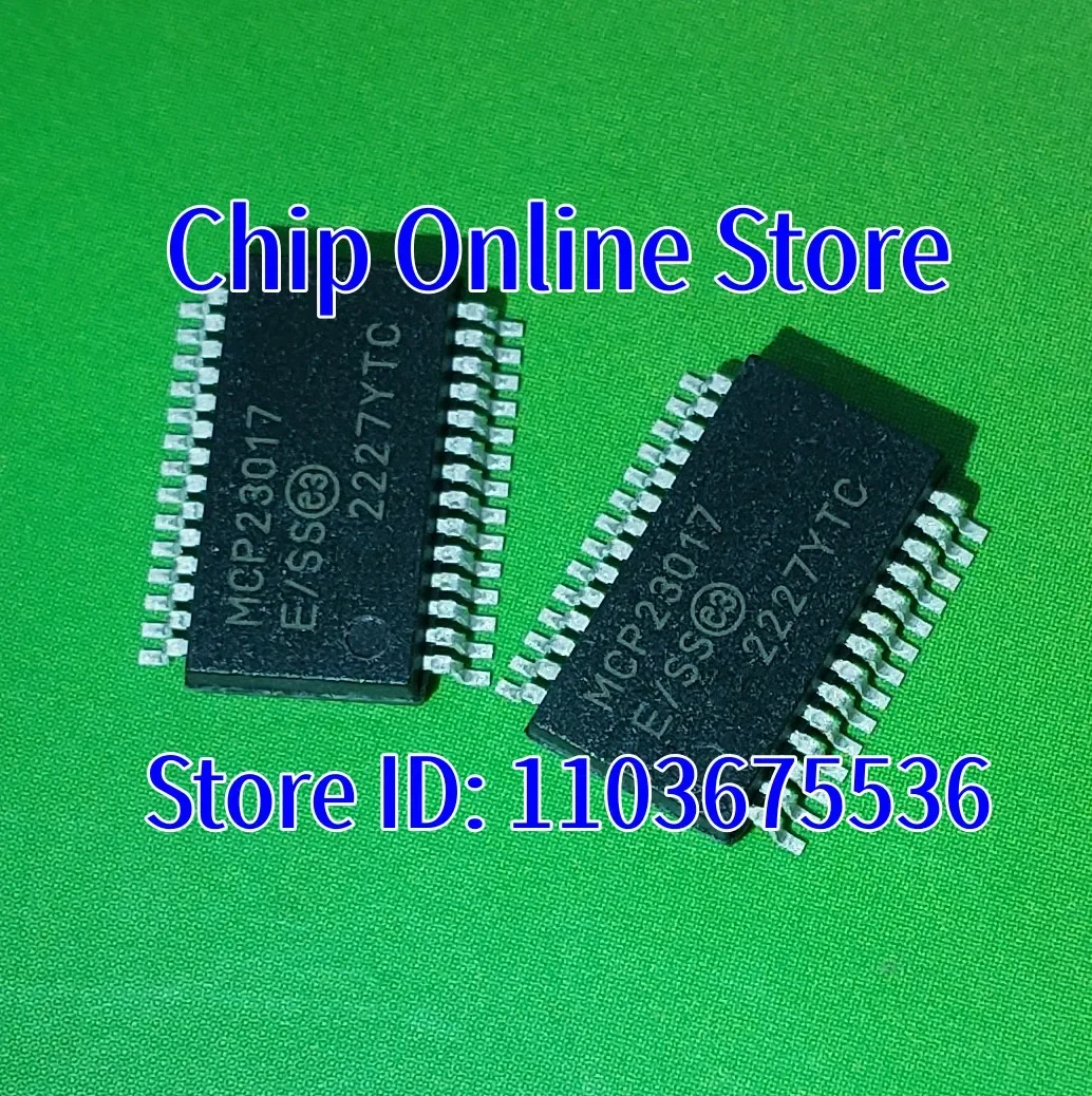 5~100pcs  MCP23017-E/SS  MCP23017T-E/SS  MCP23017  SSOP28  New Original