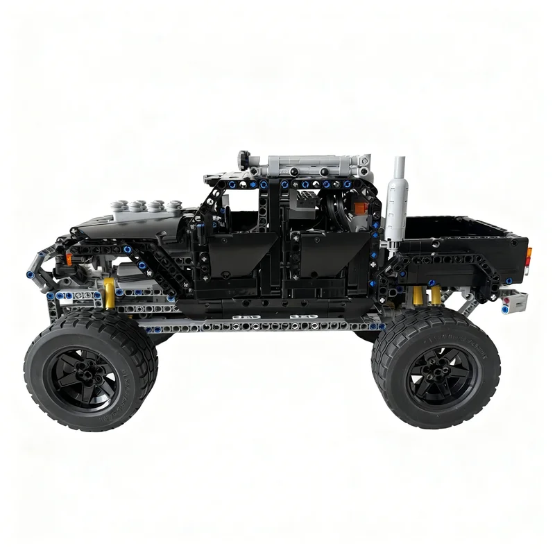 1393pcs MOC Technical Extended Customised RC Pickup Truck Model Building Blocks Toys Christmas Gift Construction Birthday 3D