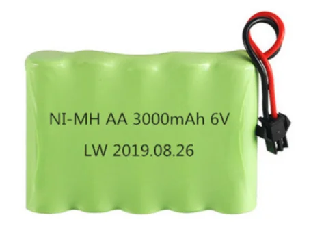 6.0V 700mAh 1400mAh 1800mAh 2400mAh 2800mAh 3000mah NI-MH NI-CD Akumulator do zabawek RC Samochody Ciężarówki Zbiornik Pistolety Części zamienne