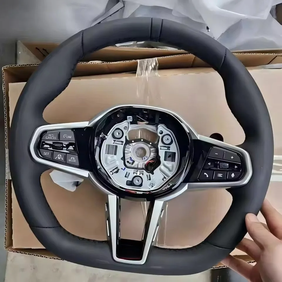 

Customized Microfiber Leather Car Steering Wheel For BMW G20 G30 G38 G28 G07 G37 G36 G06 G32 G05 G08 G14 G80 G82 Steering Wheel