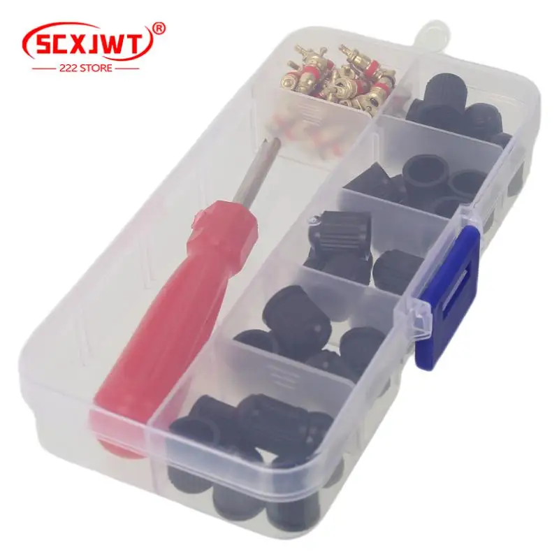 New Car Bicycle Slotted Handle Tire Valve Stem Core Remover Screwdriver Tire Repair Install Tool Kit Auto Motorcycle Accessories