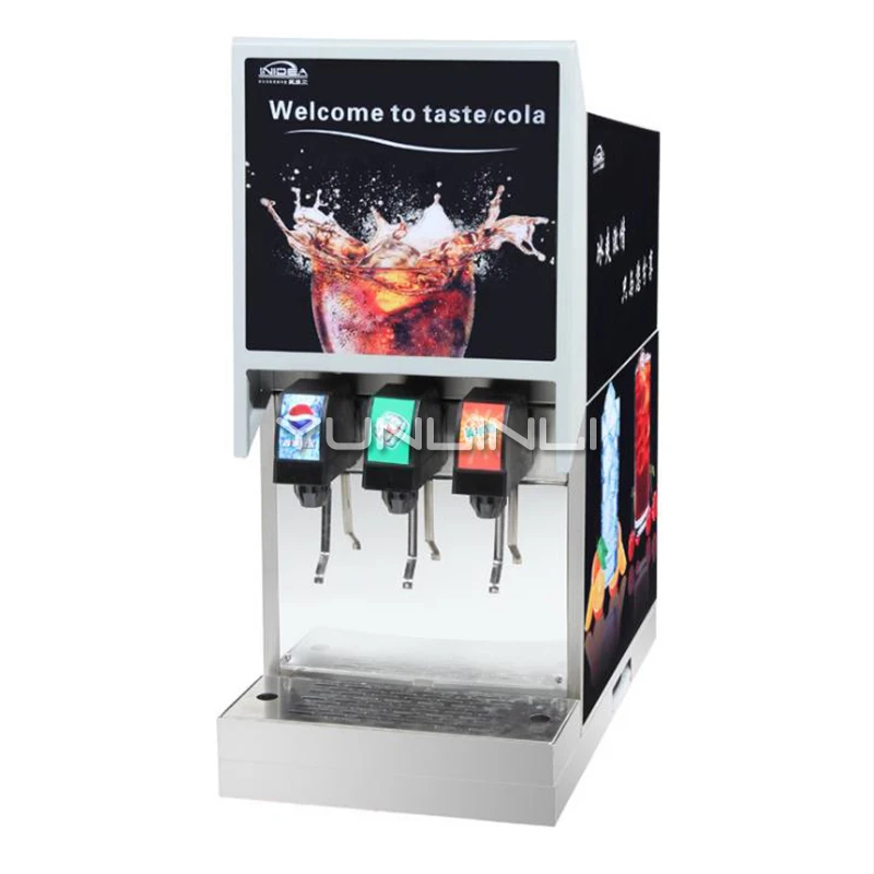 آلة المشروبات التجارية الفولاذ المقاوم للصدأ 3-صمام موزع المشروبات الباردة موزع المشروبات الغازية الأوتوماتيكية الكاملة