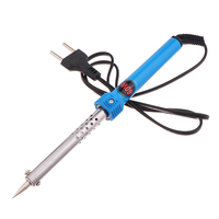 EU 220V 60W Soldering Iron Rubber Grip Multi Purpose Tip Home Use Tip Pen Welding Solder Rework Station Heat Repair Tools