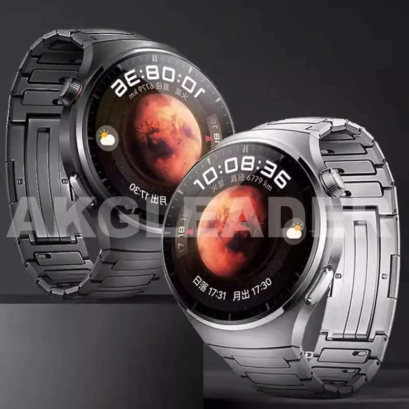 

AKGLEADER Titanium Watch Bands Strap For Huawei Watch 4 Bracelet Band