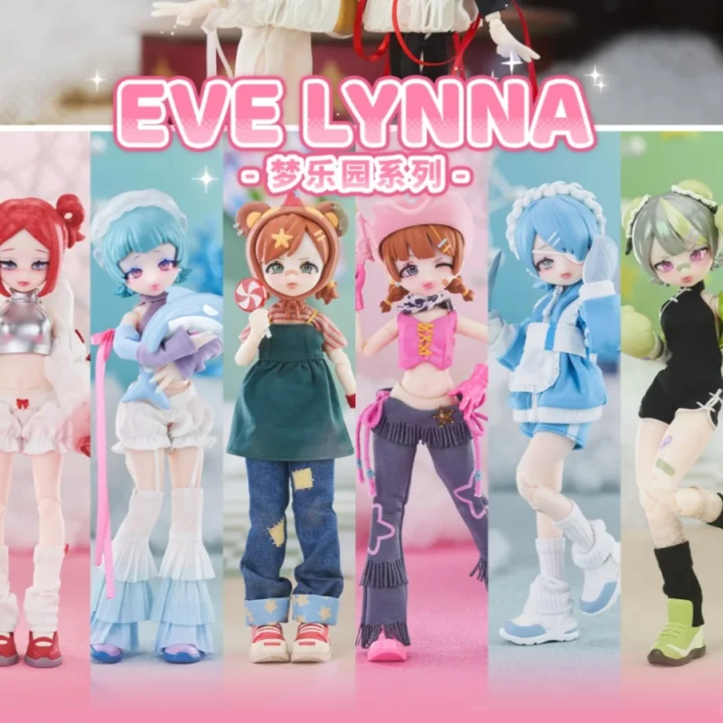 Authentic Eve Lynna Dream Park Series S1 Blind Box 18cm Bjd Figure Intersting Special Gift An Experience Like No Other
