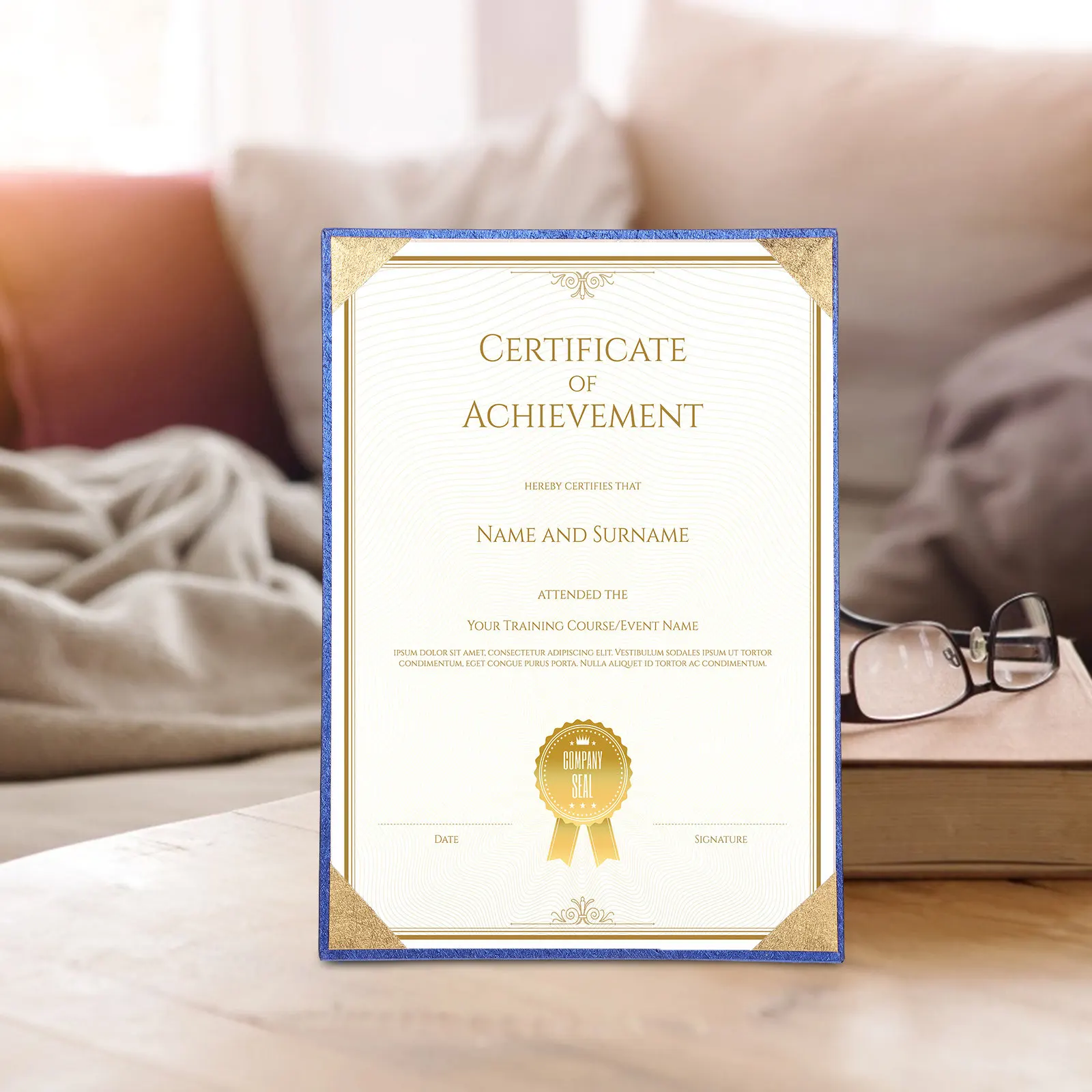 

1 Sheet Blank Certificate Paper Premium Matte Finish Diploma Inner Liner for Awards Graduation School Business Printable