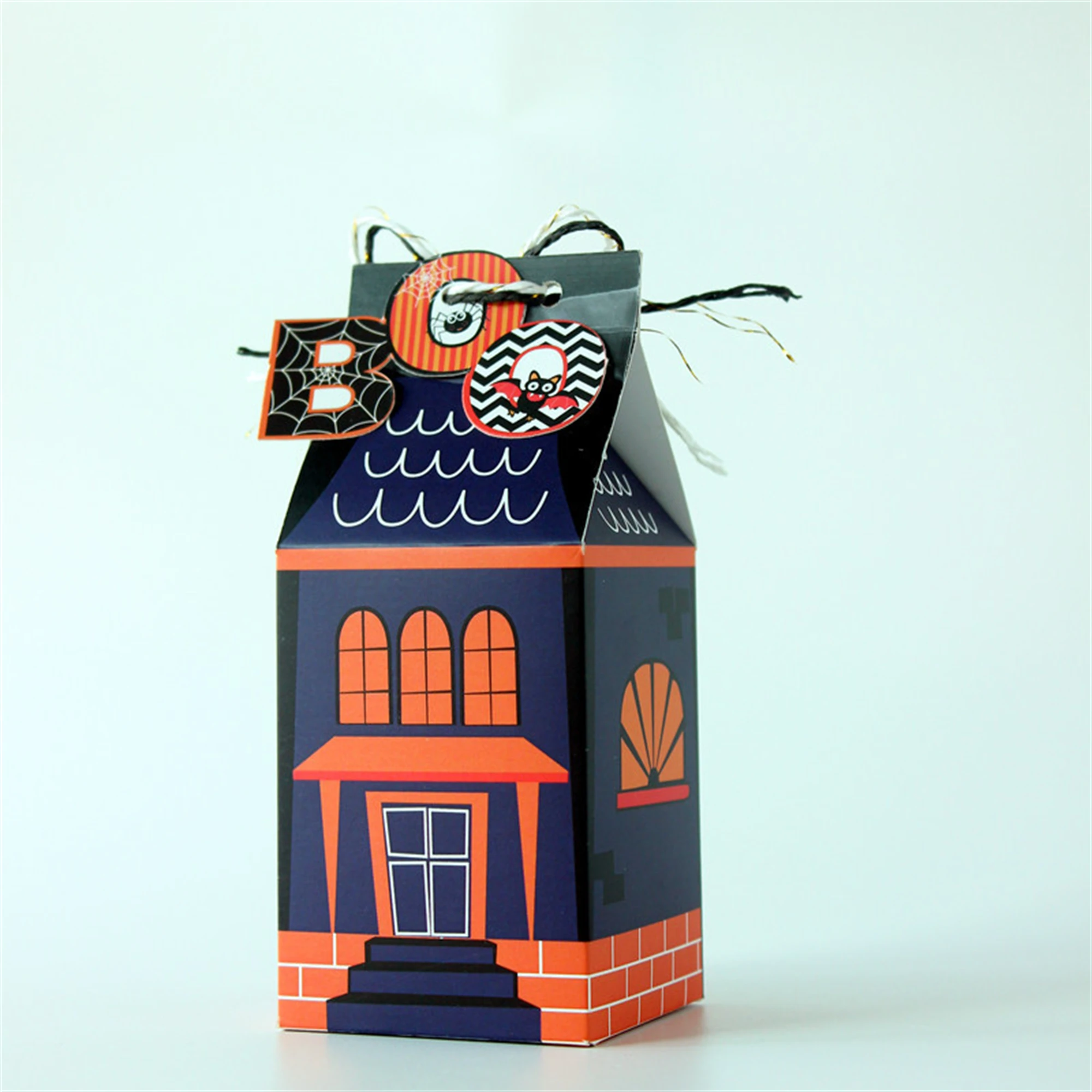 Halloween House party favor boxes-house candy boxes-house gift boxes-Treat box-party favor box-house candies boxes for party