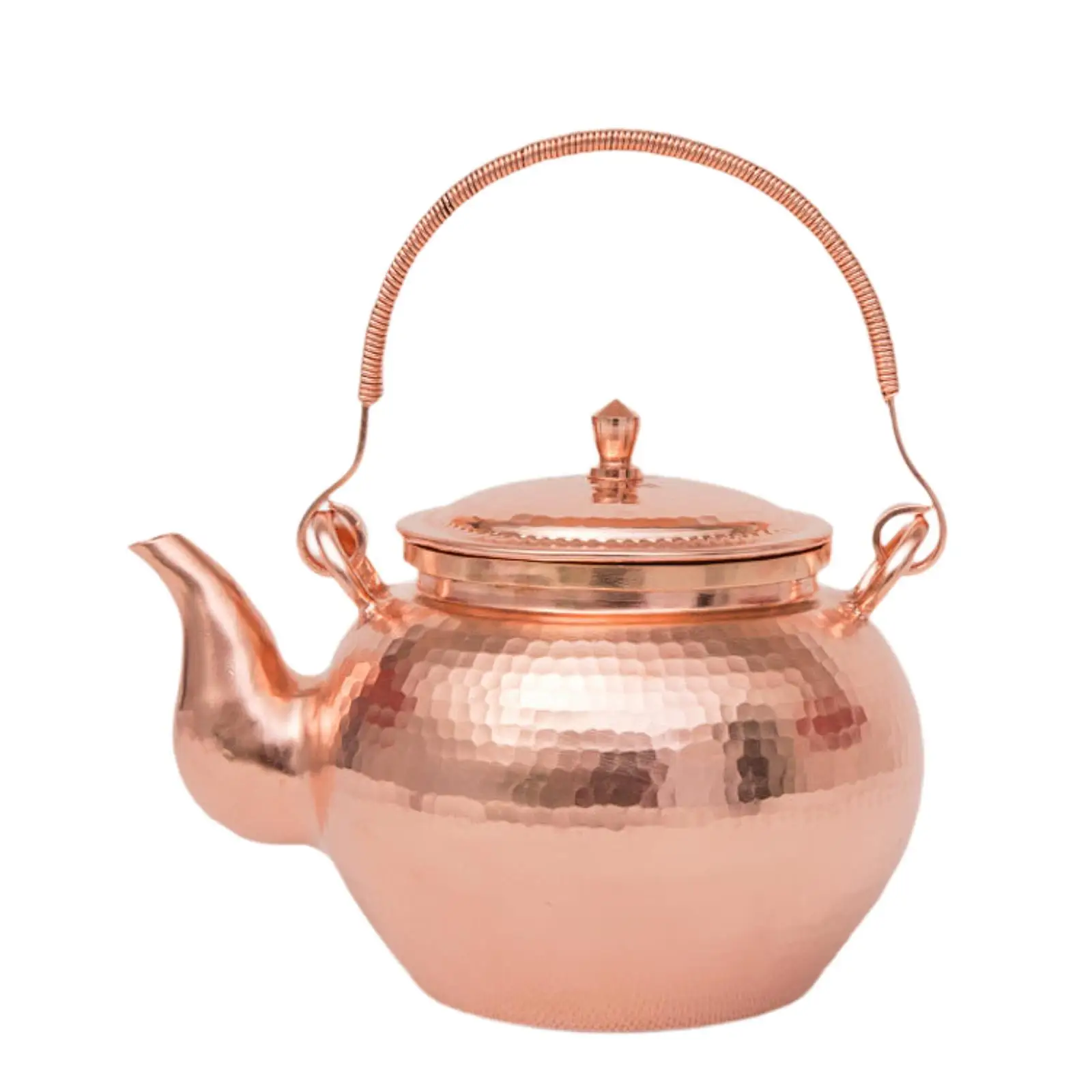 

Copper Teapot Chinese Tea Ceremony Solid Copper Tea Pot Kettle for Boiling Water Kitchen Electric/Induction/Gas Stoves Teakettle