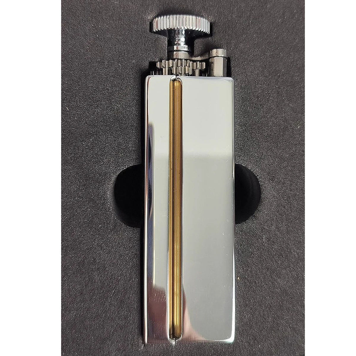 8mm×70mm 真鍮タバコ巻き器 クロムメッキ 手巻きローラー