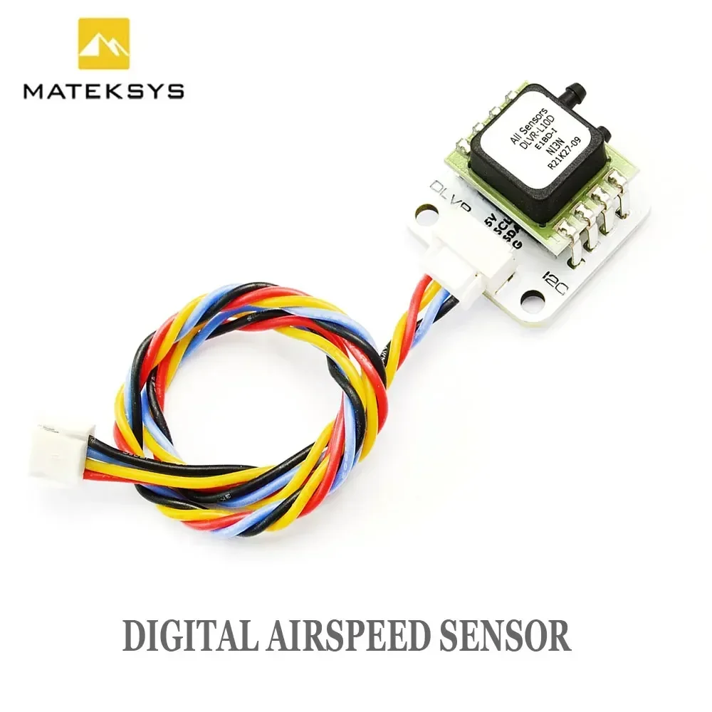 MATEKSYS AS-DLVR-I2C مستشعر السرعة الجوية الرقمي |   متوافق مع ArduPilot |   لطائرة RC متعددة الدوار والطائرة