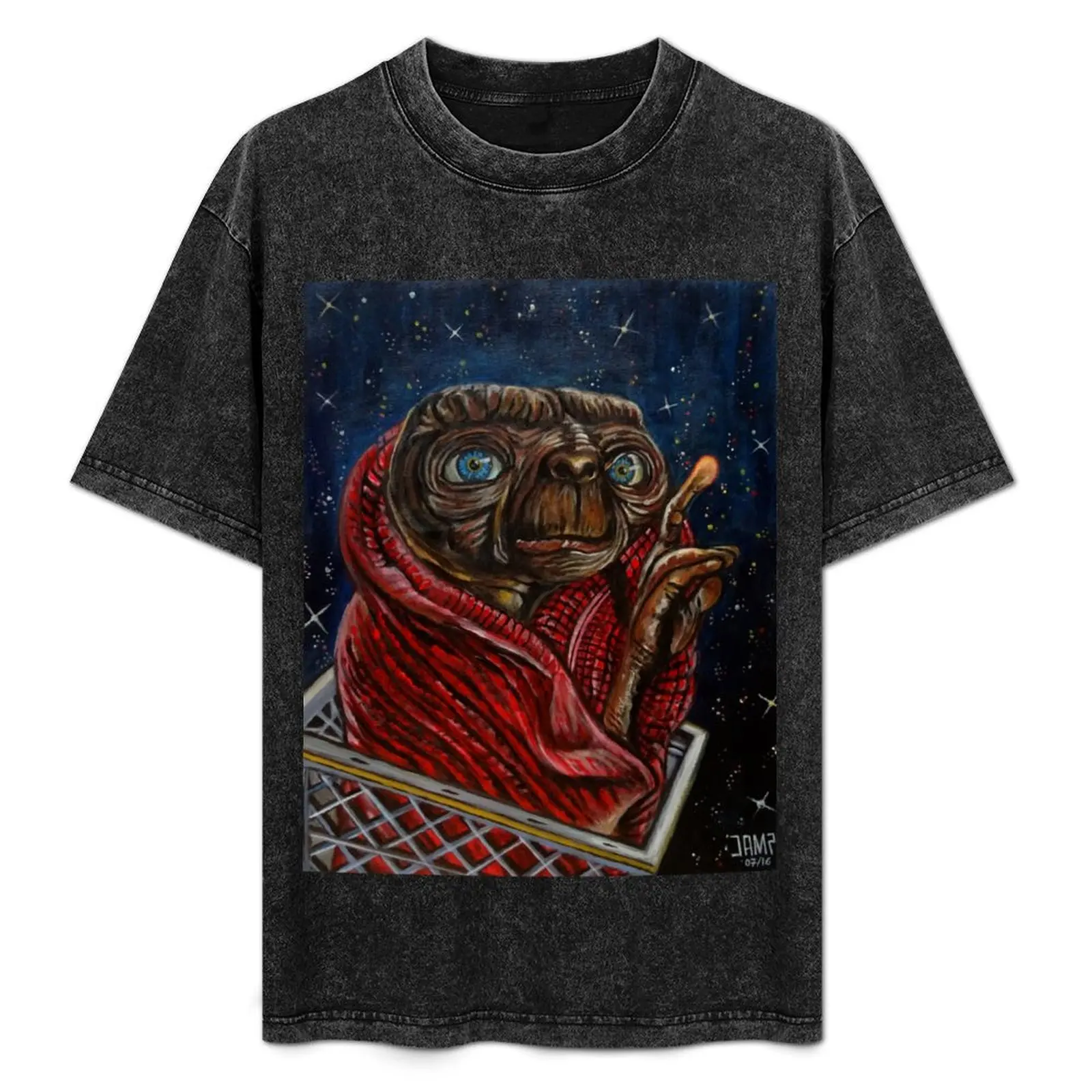 

E.T. the Extra-Terrestrial T-Shirt Comfortable Workout Short Sleeve Shirt