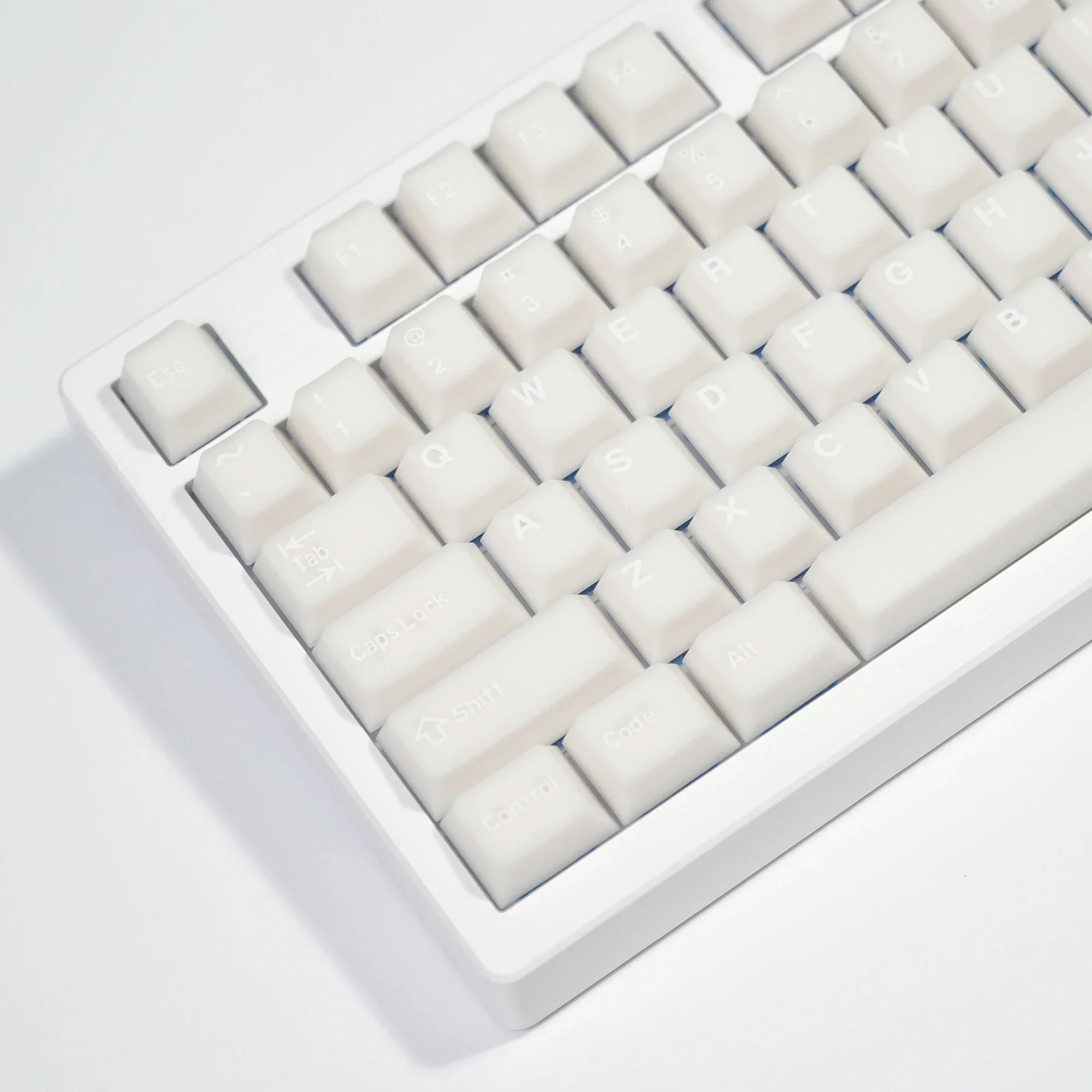 

Smile white marble keycap 174 keys Original PBT two-color injection molding Suitable for Rainy75 Meijia Lion, etc