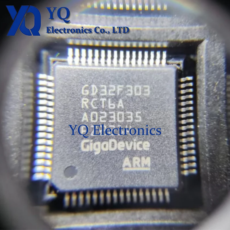 5PCS/lot New OriginaI GD32F303RCT6A GD32F303RCT6 LQFP64 32-bit microcontroller MCU microcontroller