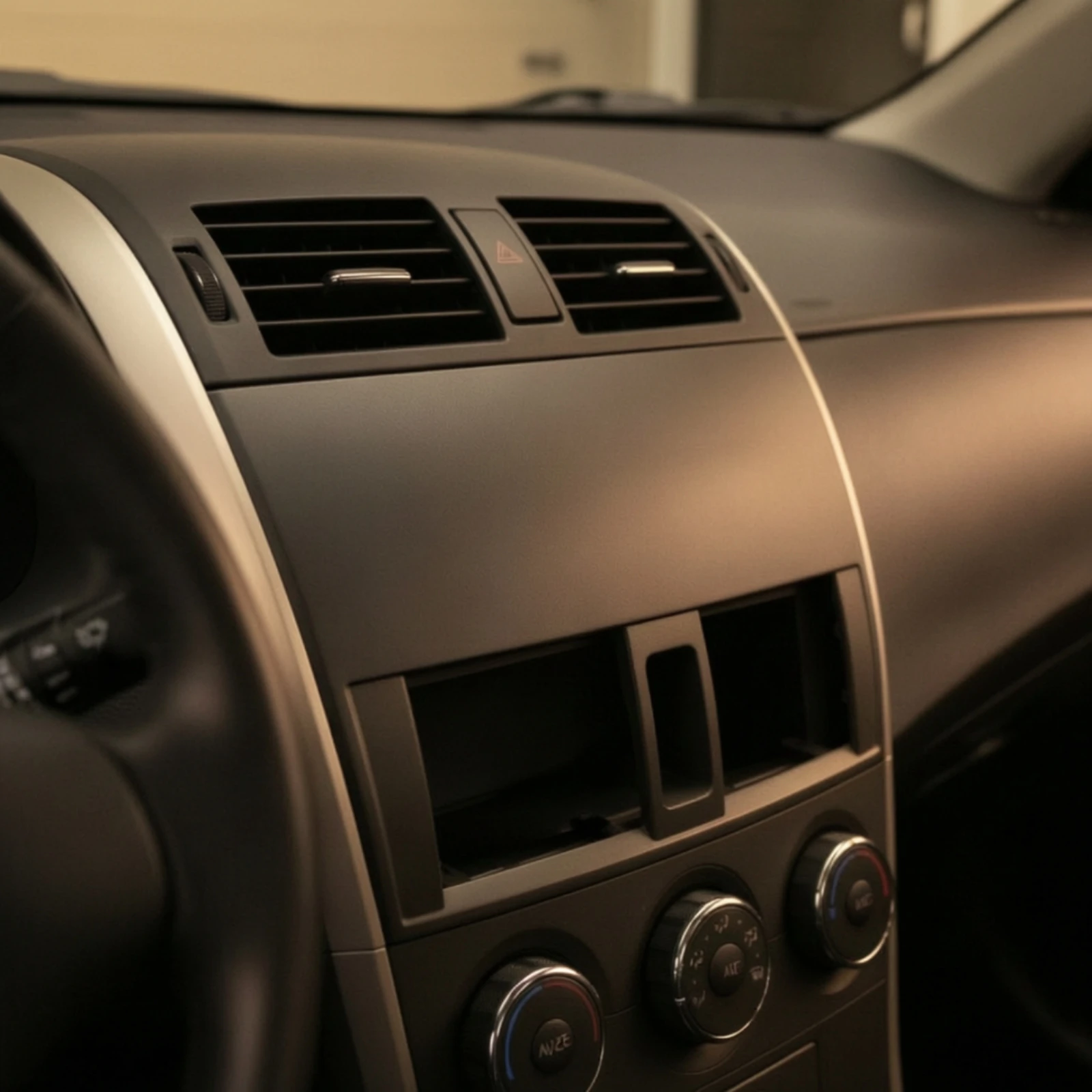 Dashboard Air Vent Panel Textured Dashboard Air Conditioner Duct Vent Grille Panel Car Part Seamless durableResistant