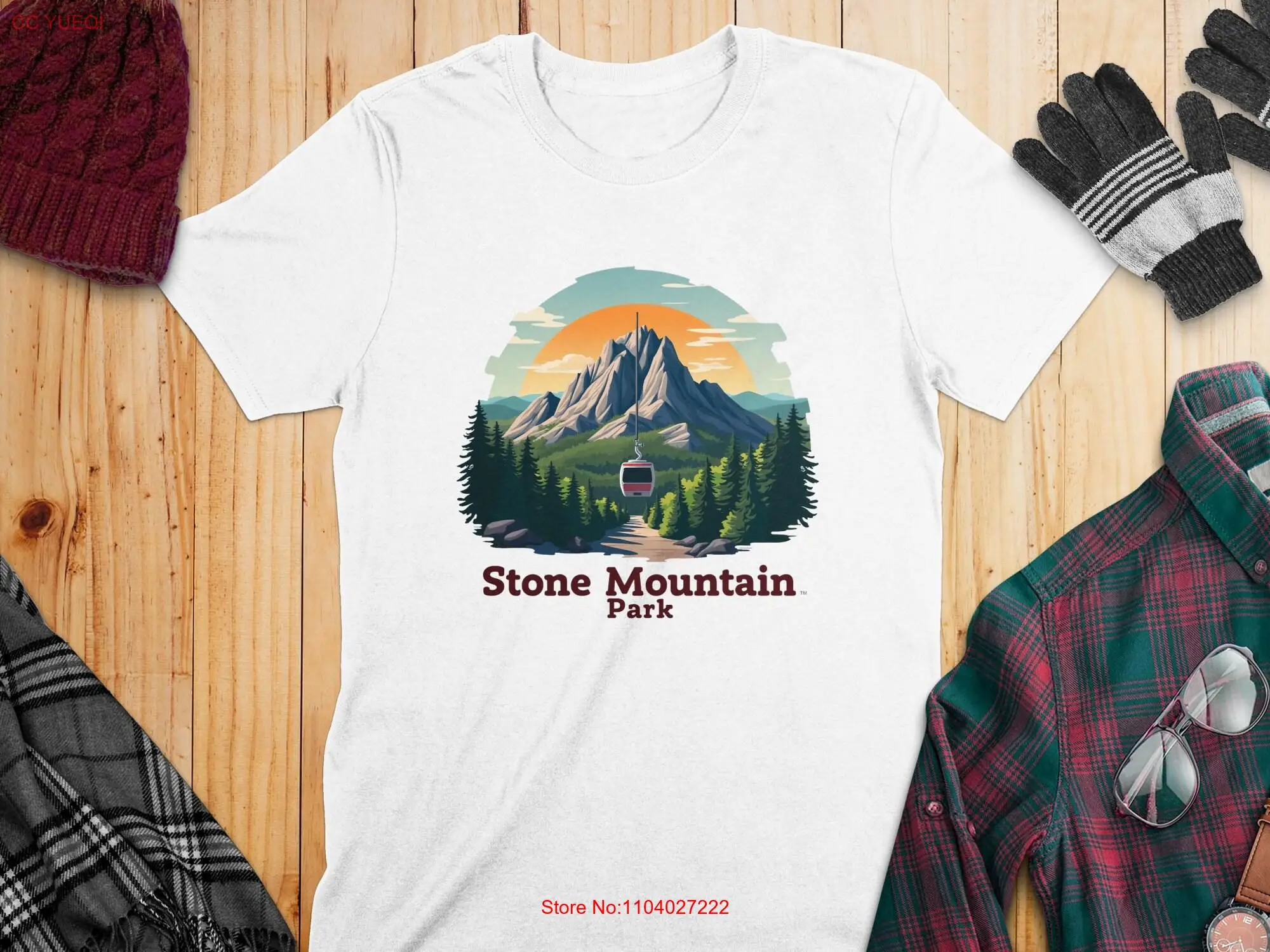 Stone Mountain Park T Shirt Scenic Nature Lover Adventure Outdoor Hiking long or short sleeves