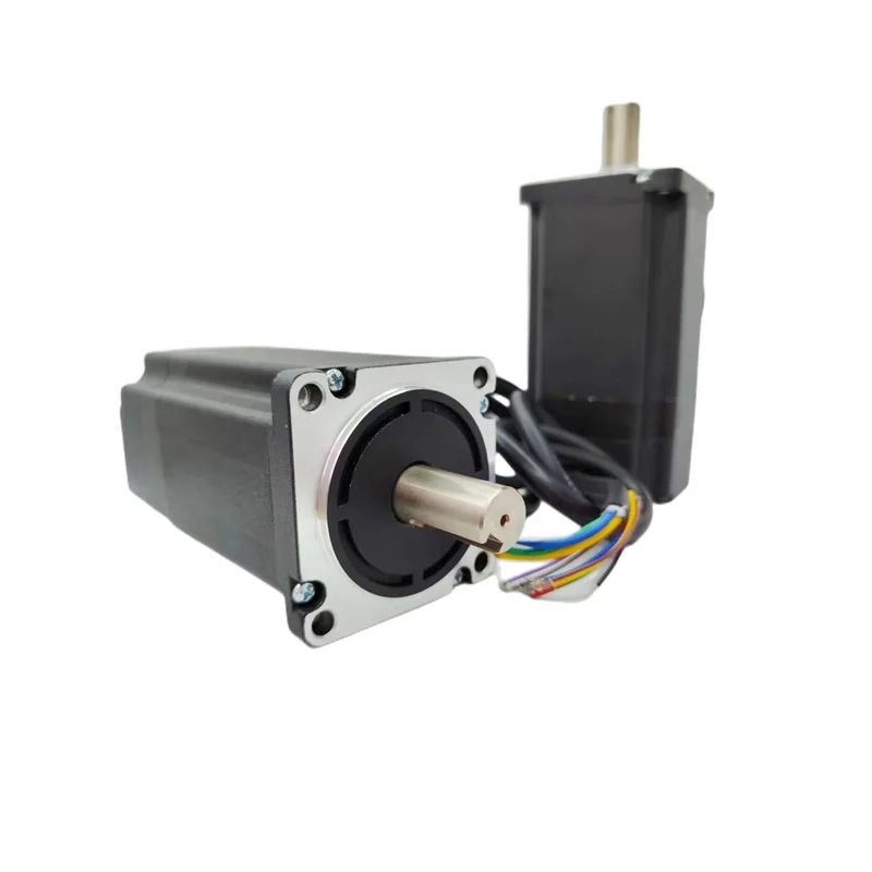 Factory Direct Sales 60mm DC Brushless Low Volta Servo Motor 48V 100W 200W 300W 400W Fan Electric Bicycle 3000rpm Speed 5A 14mm