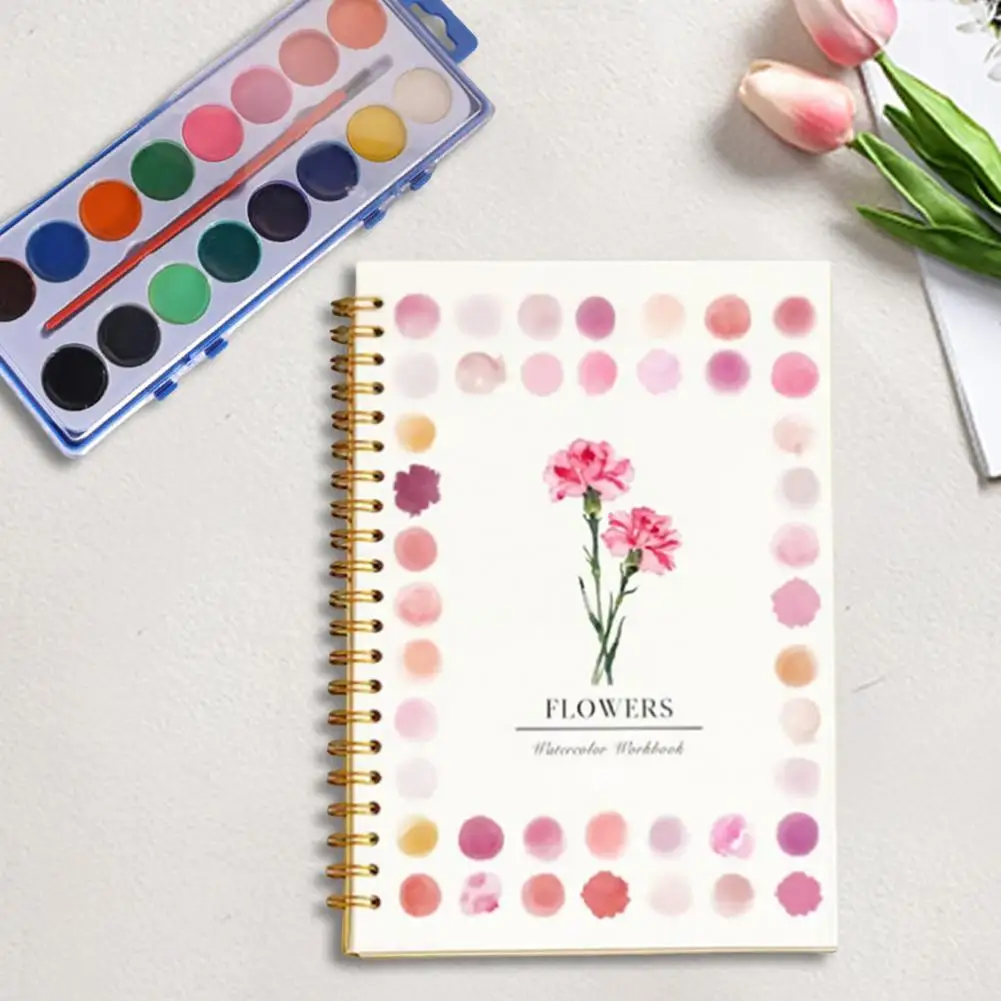 

Workbook Coloring Book Step-by-Step Tutorials For Animals Flowers Beginner Friendly Painting Kit For Learning Stress Relief