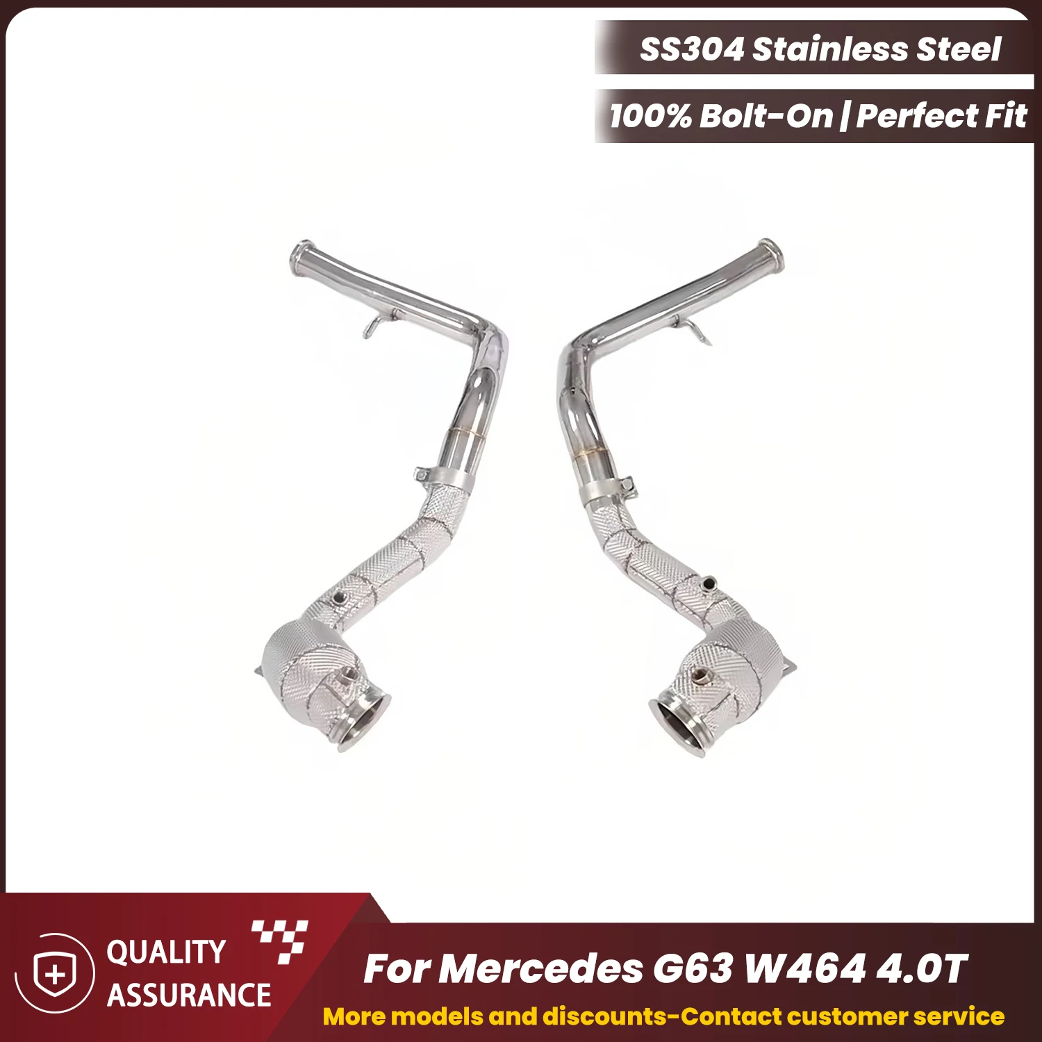 

Спортивная водосточная труба ECCF с теплозащитным экраном для Mercedes G63 W464 4,0 T, агрессивный выхлопной звук, обновление с высокой производительностью расхода