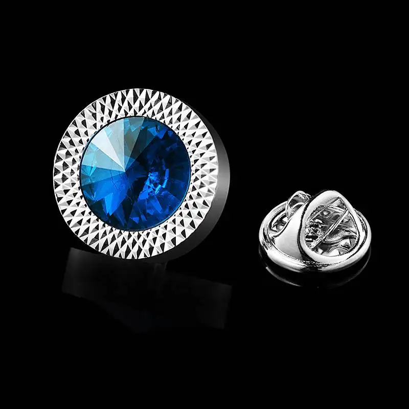 金メッキ メンズ ウェディング チェストピン ラペルボタン ビジネススーツ アクセサリー ピン ブローチピン 洋服用