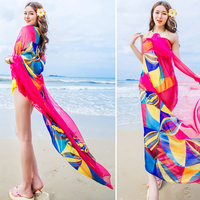 2024 New Fashion Chiffon Muslim Hijab Scarf Women Long Head Wrap For Summer Beach Scarves Ladies 100x180cm