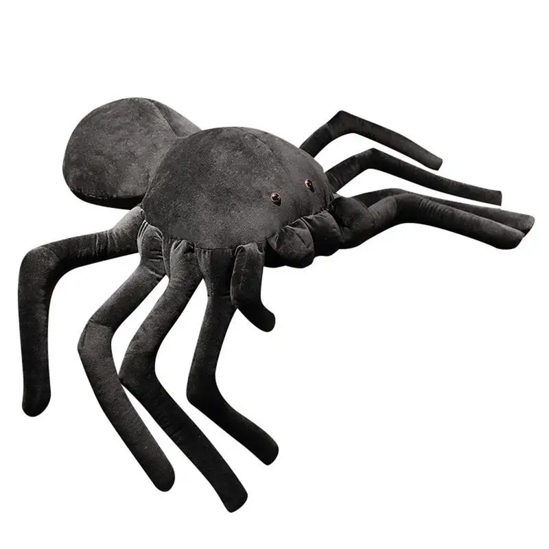 Animal de peluche de araña, muñeco de peluche de araña, regalo de fiesta de Halloween