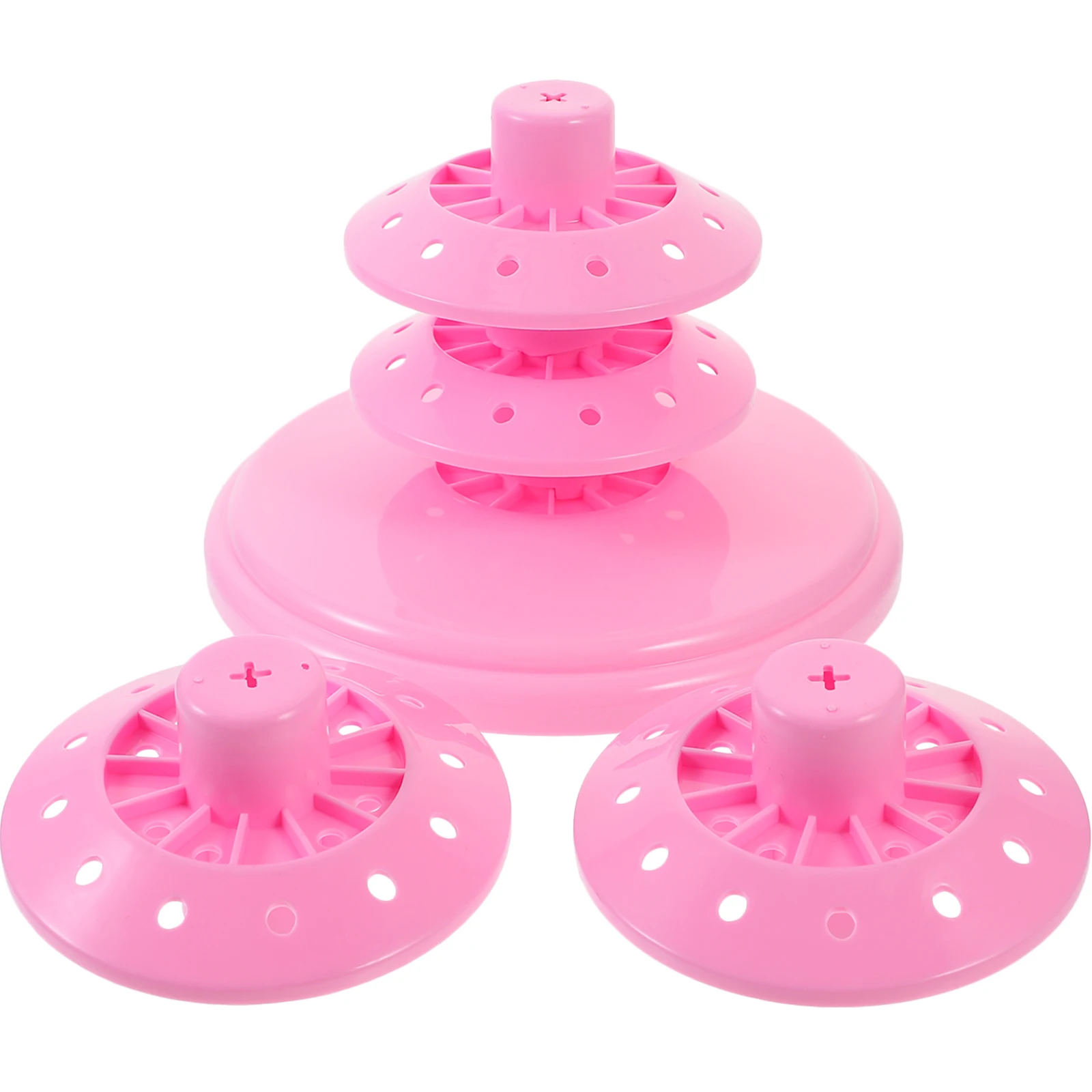 Multi-Layer Lollipop Display Stand Cake Pops Holder Plastic Tiered Rack Store Organizer Sturdy Pp Material Desktop Holder For