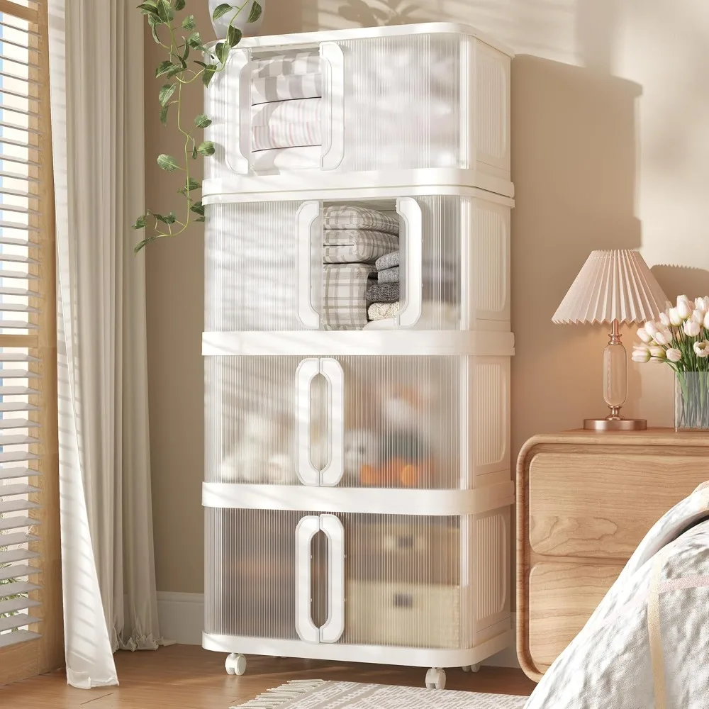 

Штабелируемые контейнеры для хранения на 360° кв. футов с крышкой, складной ящик для хранения на колесах, складные пластиковые контейнеры для хранения в шкафах, штабелируемые