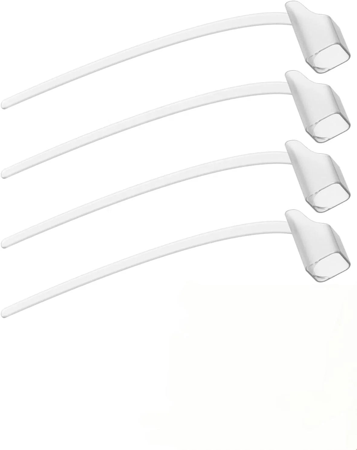

High Quality Plastic Oticon Compatible Sport Lock - 85db - Pack of 100 Retention Tail for Hearing Aids