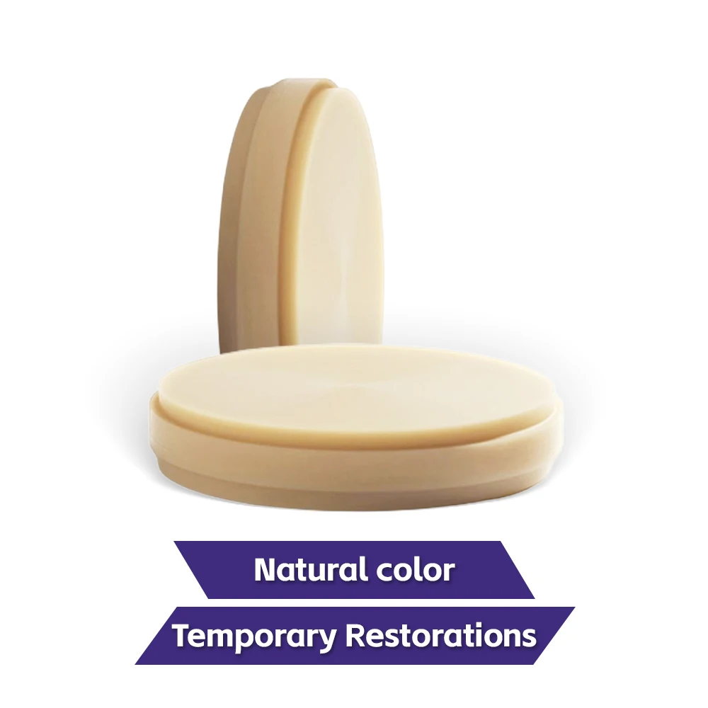 Hot Sale Multilayer PMMA Blocks 98mm Temporary Restorations dental materials CAD/CAM