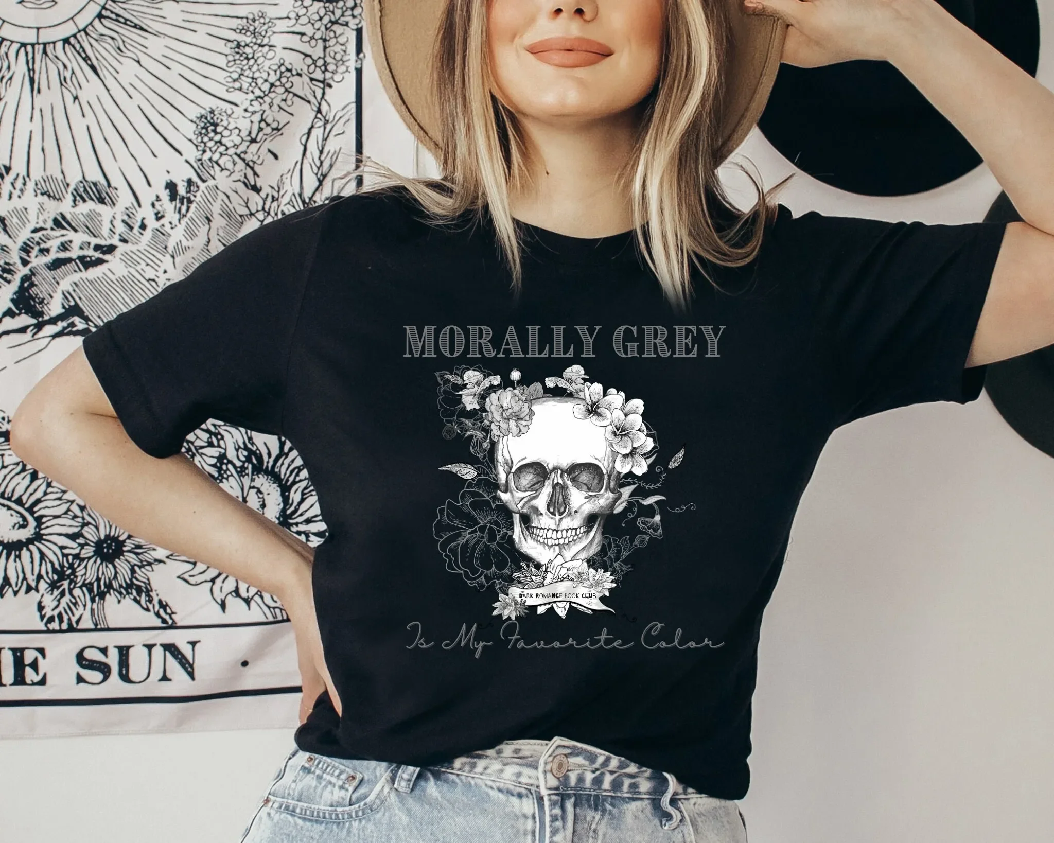 Morally Grey T Shirt Dark Romance T Shirt Book Lover Book