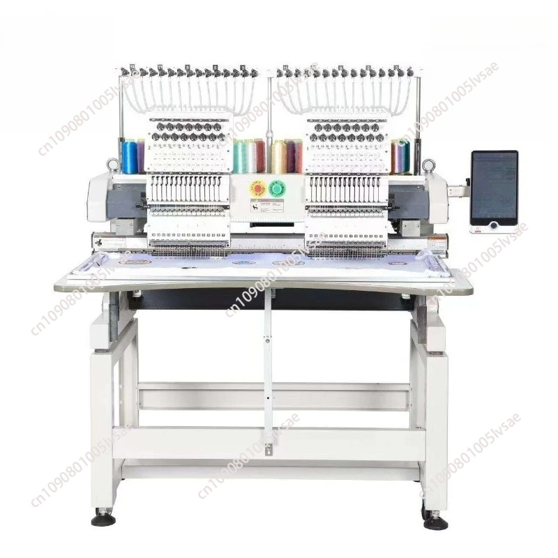 High- Quality 2-Head 12-Pin Multifunctional Flat Embroidery Machine Essential Home Use Computer New Flat Embroidery Machine
