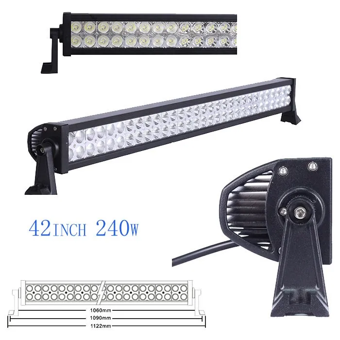 Super Bright Combo 60 120 180 240W Led Bar Car 4x4  3