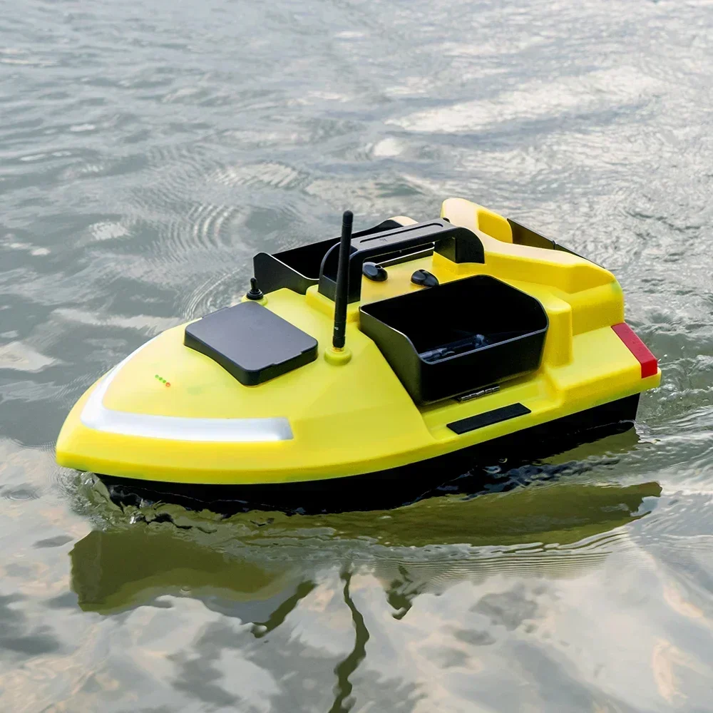 2026/Flytec 40 Points GPS RC Fishing Bait Boat 2KG Loading Autopilot Sailing With Night Light For 500M Carp Fishing