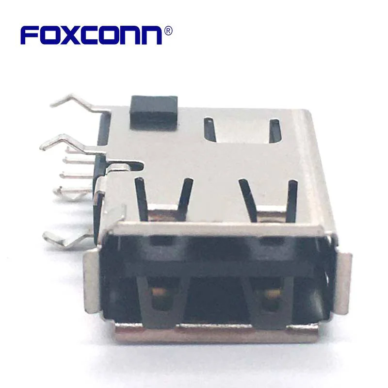 Foxconn UB3119C-4HR1-4F Side Insert flanging USB2.0 Connector Reverse