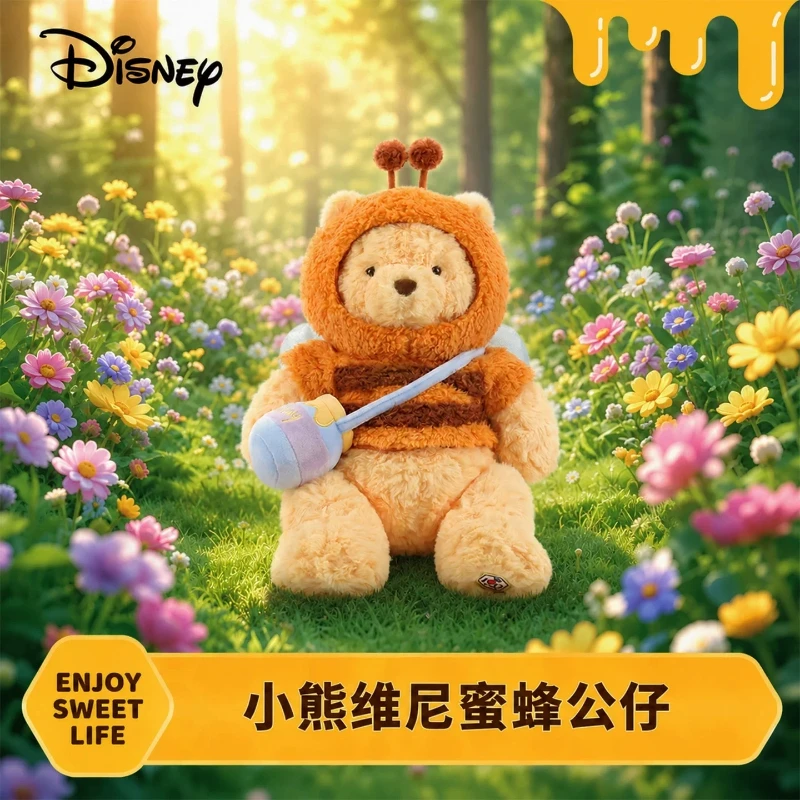 In Stockgenuine Potdemie Winnie The Pooh Bee Plush Doll Stuffed Animal Soft Honey Pot Decor For Birthday Gift Room Decoration