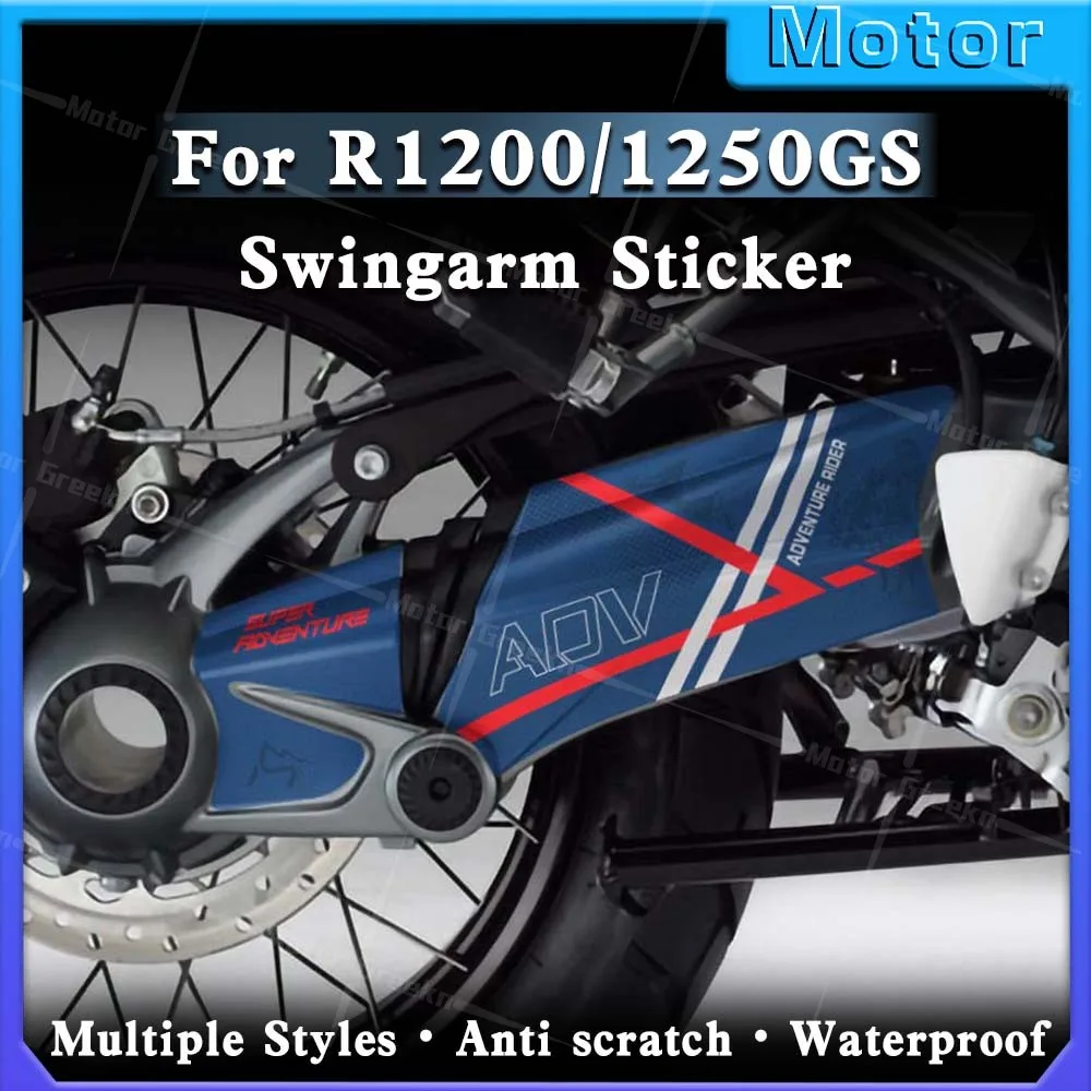 Motorcycle Swingarm Sticker Watertight Rotating Shaft Decal Protect Accessories For R1200GS Adventure 2004-2013 R1200 2004-2012