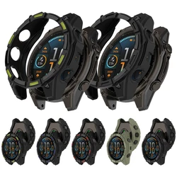 TPU Soft Silicone Watch Case For Garmin Fenix 8 51mm 47mm Protective Cover Shell For Garmin Fenix8 Accessories